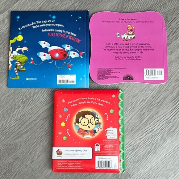 Lot of 3- Children's Hardcover Christmas Holiday Picture Books - Picture 3 of 5